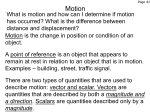 Motion Notes