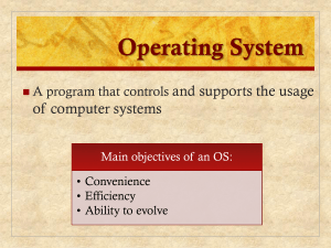 Operating System