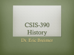 CSIS-401: Web Application Design and Development
