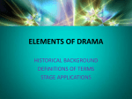 elements of drama