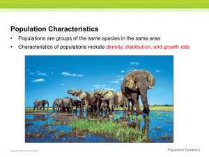 Population-Limiting Factors