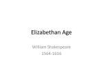 Elizabethan Age