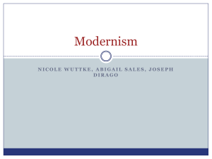 Modernism - OnCourse Systems For Education