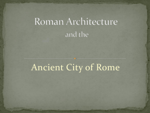 Roman Architecture and the Ancient City of Rome (dcarlile v1)