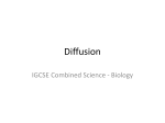 Diffusion - mnwikiigcse