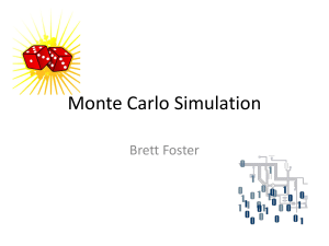 Monte Carlo Simulation