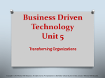 Chapter 19 Managing Organizational Projects