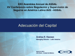 XXV Asamblea Annual de ASSAL XV Conferencia sobre