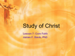 Study of Christ