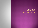 energy essentials