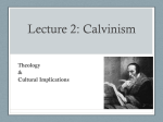 Calvinism - De Anza College