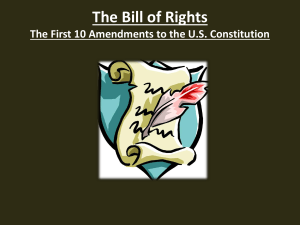 Bill of Rights ppt.