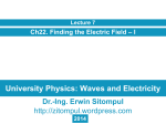 University Physics: Waves and Electricity Ch22