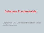 Database Competency 5.00