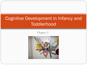 Cognitive Development in Infancy and Toddlerhood