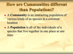 populations