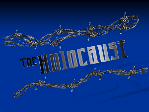 Holocaust ppt