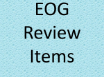 EOG Review Items