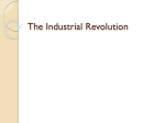 The Industrial REvolution