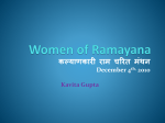 1. Women of Ramayana