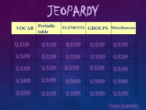 2015-2016 periodic table Jeopardy ppt