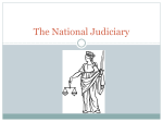 The National Judiciary