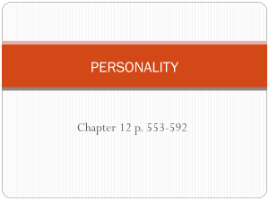 Unit 11 - Personality PP