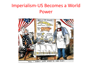 Imperialism-US Becomes a World Power