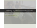 Creating Joyful Readers and Writers - PITA