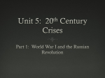 WWI_and_Russian_Revolution