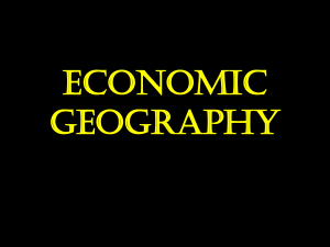 Economic Geography