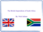 Core example Britain and South Africa