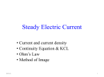 Steady Electric Current