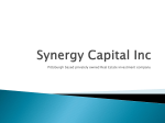 Purchasing - Synergy Capital Inc.
