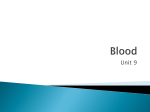 Blood - BrownsBiology