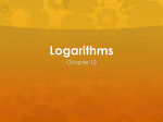 Logarithms - cloudfront.net