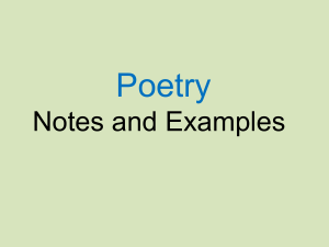 Metaphor poem - Net Start Class