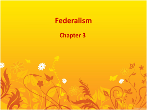 What is Federalism?