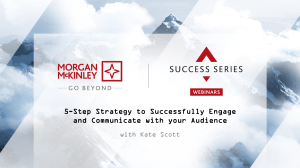 5 Step Strategy to Successfully Engage your Audience
