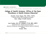 Handout 1 - National Consortium for Health Science Education