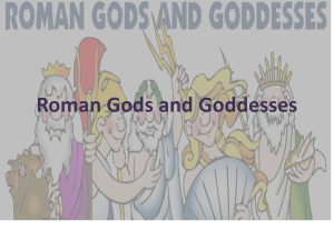 Roman Gods and Goddesses