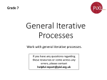 General Iterative Processes