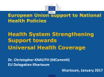 EU and National Health Policies