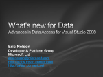 Data Services - Microsoft Center
