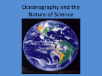 Oceanography and the Nature of Science