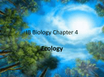 IB Biology Chapter - Fredericksburg City Schools