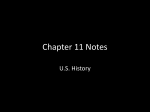 Chapter 11 Notes