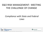 Compliance with State and Federal Laws