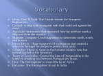 Vocabulary