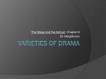 Varieties of Drama